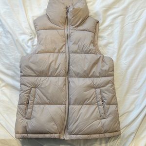 Women’s XS light pink bubble vest